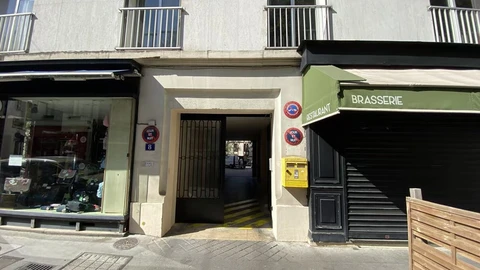 8 rue d'Auteuil 75016 Porche d'entrée
