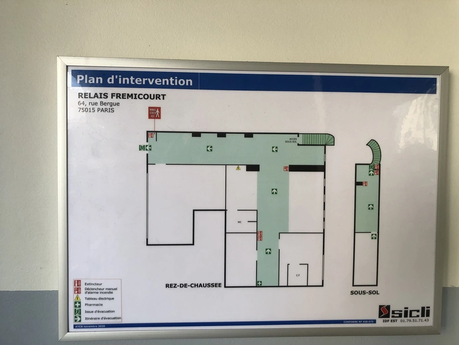 plan sous-sol