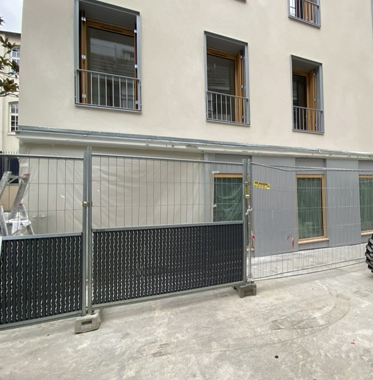 Fenêtres depuis le passage de Verdun